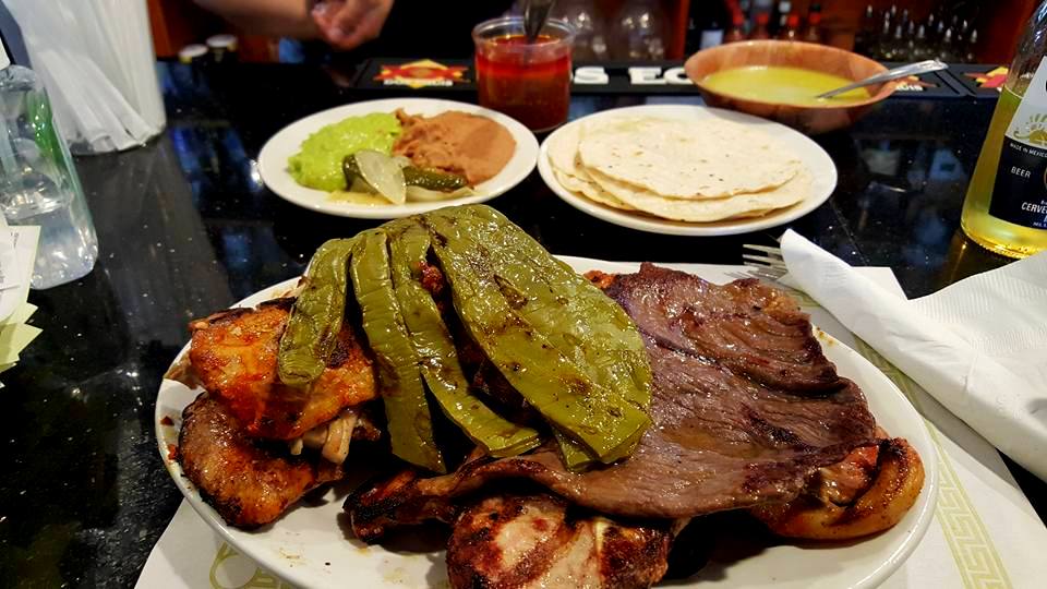 Parrilhada mixta mexican style