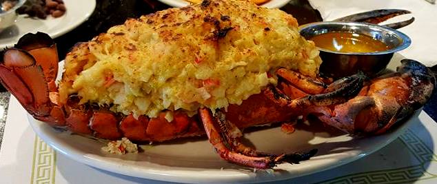 stuffed lobster